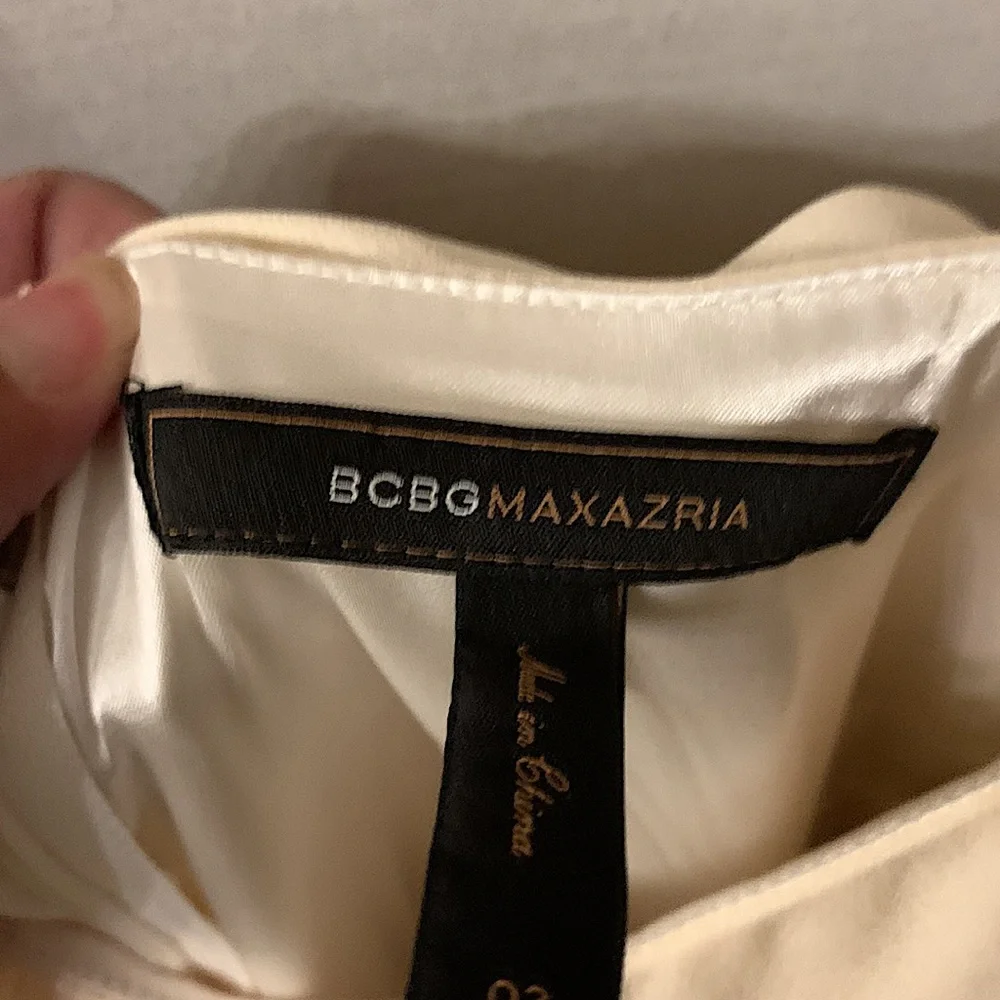 BCBG MaxAzria Sexy Black/Light Pink Dress Size 2 - Picture 4 of 4